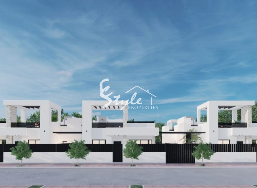 New build villas for sale in Los Alcázares, Murcia, Spain.ON1787
