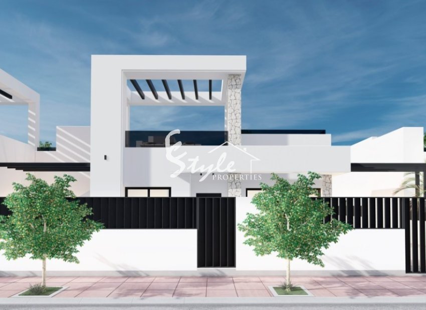 New build villas for sale in Los Alcázares, Murcia, Spain.ON1787