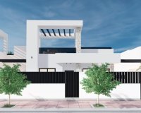 New build villas for sale in Los Alcázares, Murcia, Spain.ON1787