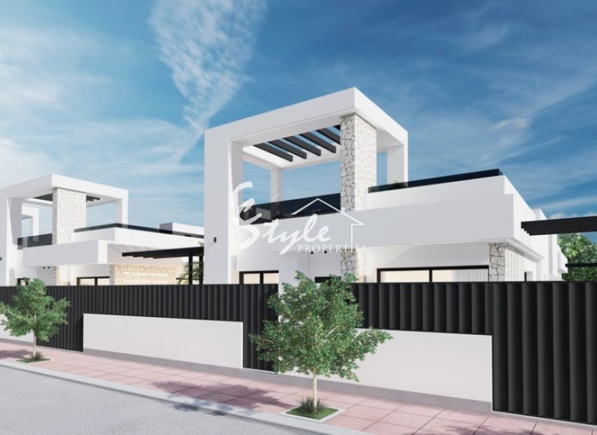 New build villas for sale in Los Alcázares, Murcia, Spain.ON1787