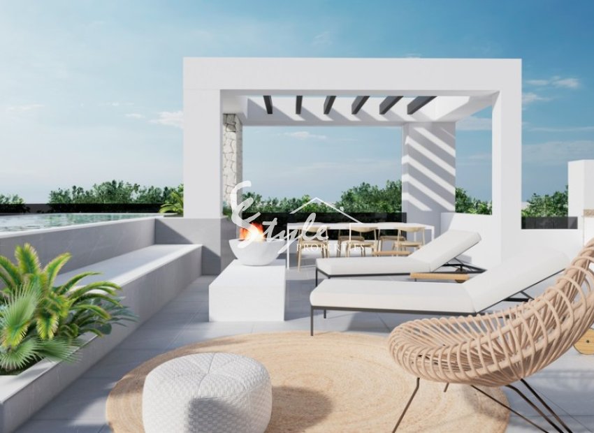 New build villas for sale in Los Alcázares, Murcia, Spain.ON1787