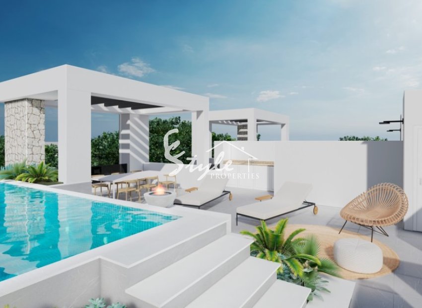 New build villas for sale in Los Alcázares, Murcia, Spain.ON1787