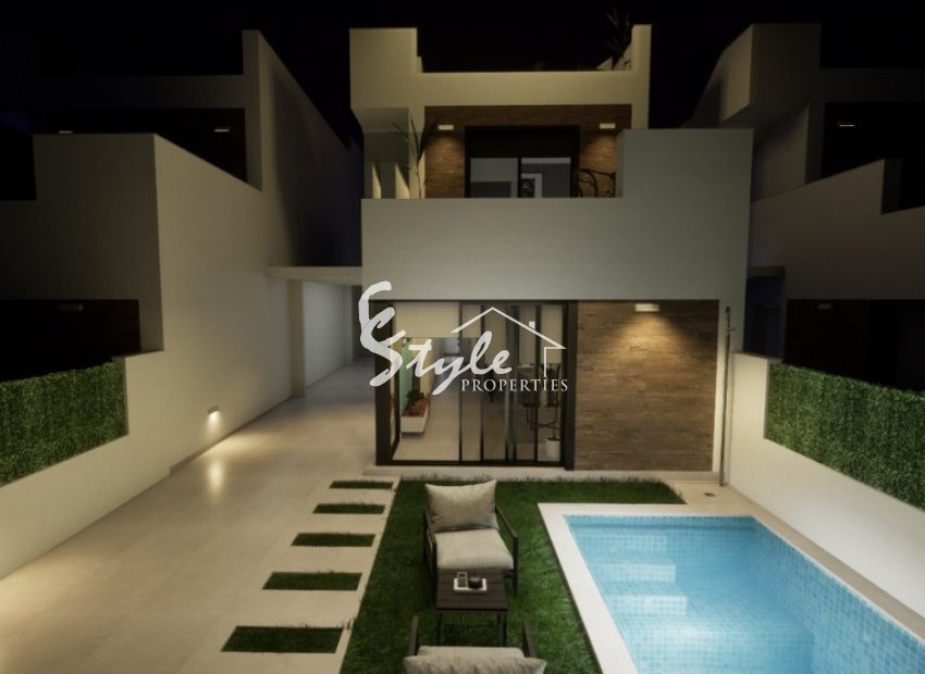 New build villas for sale in Los Alcázares, Murcia, Spain. ON1829