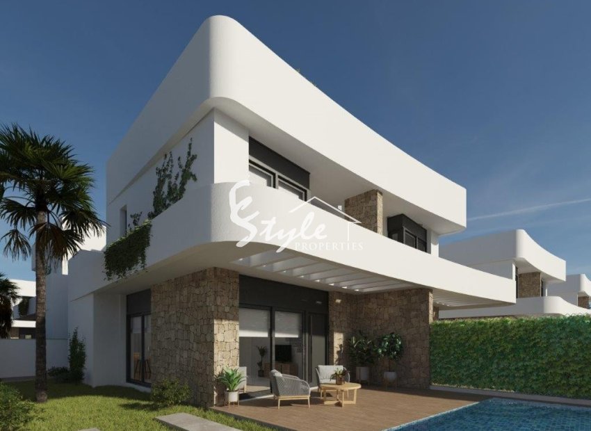 New build villas for sale in  Los Montesinos, Costa Blanca, Spain.ON1557