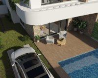 New build villas for sale in  Los Montesinos, Costa Blanca, Spain.ON1557