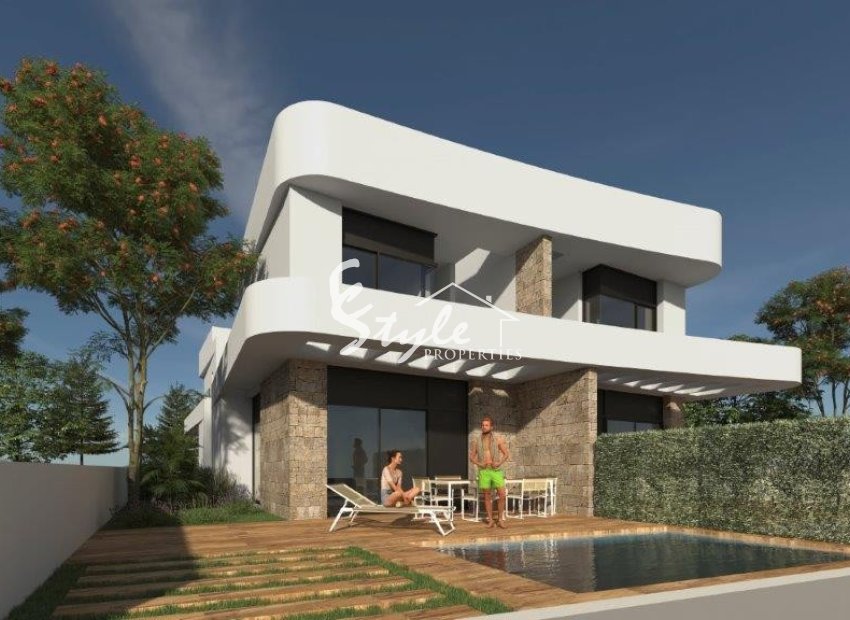 New build villas for sale in  Los Montesinos, Costa Blanca, Spain.ON1557