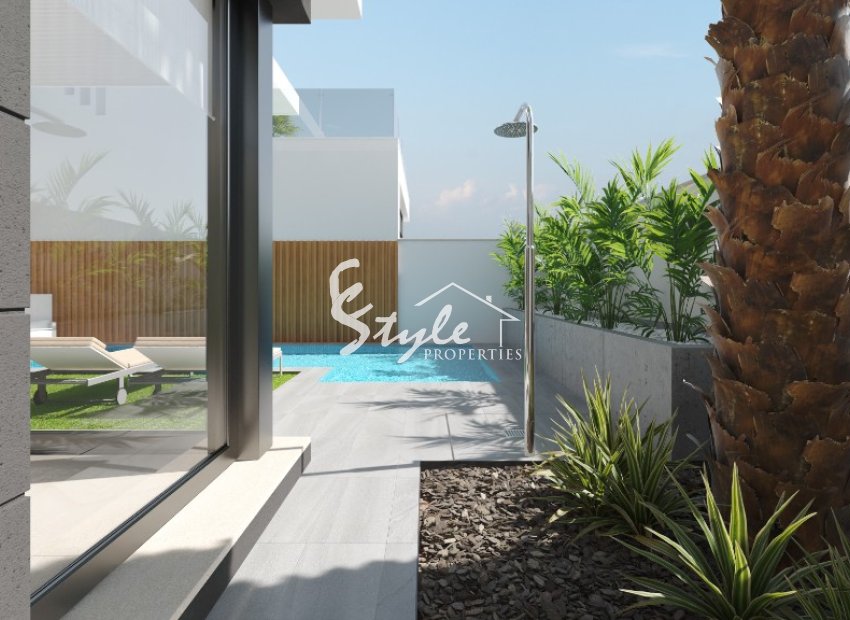 New build villas for sale in San Javier, Murcia, Spain. ON1635