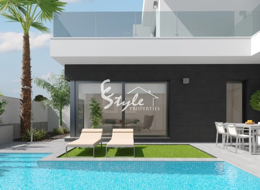 New build villas for sale in San Javier, Murcia, Spain. ON1635