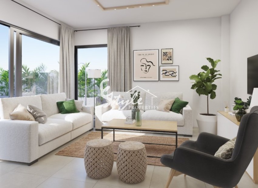 New build villas for sale in San Javier, Murcia, Spain. ON1635