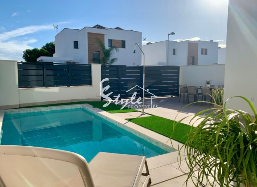 New build villas for sale in San Javier, Murcia, Spain. ON1856