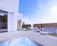 New build villas for sale in San Pedro del Pinatar, Murcia, Spain. ON1429