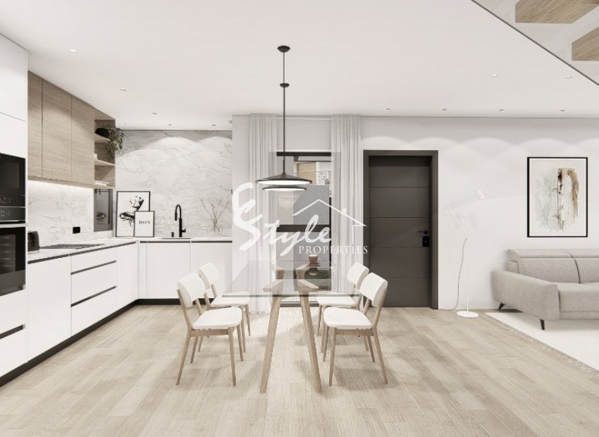 New build villas for sale in San Pedro del Pinatar, Murcia, Spain. ON1628