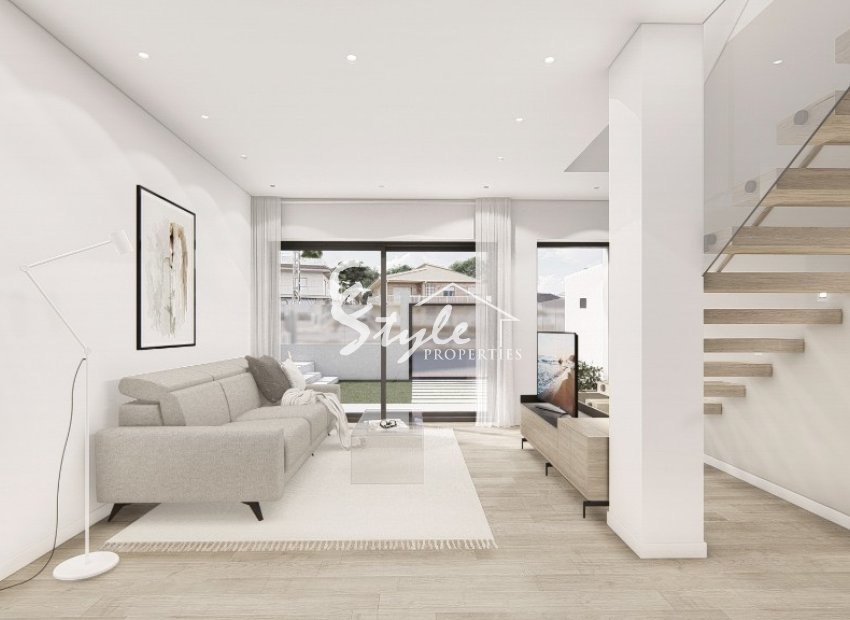 New build villas for sale in San Pedro del Pinatar, Murcia, Spain. ON1628