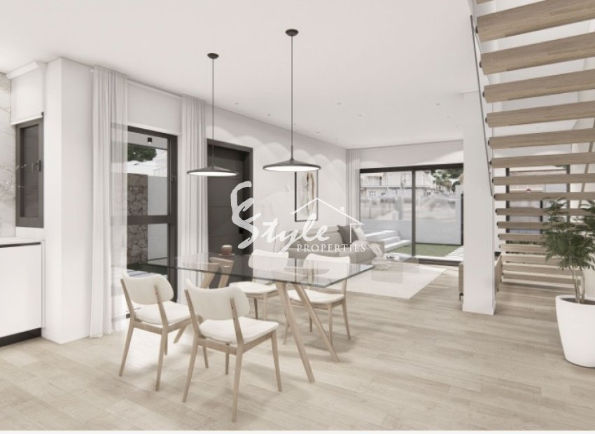 New build villas for sale in San Pedro del Pinatar, Murcia, Spain. ON1661