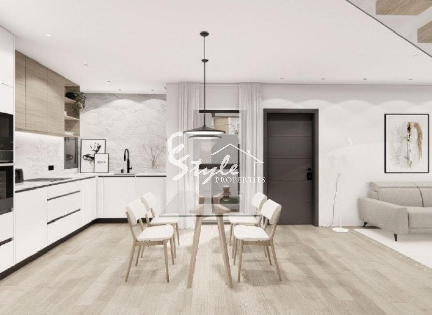 New build villas for sale in San Pedro del Pinatar, Murcia, Spain. ON1661