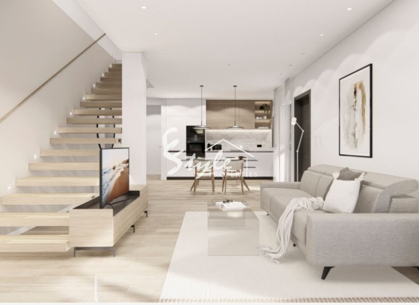 New build villas for sale in San Pedro del Pinatar, Murcia, Spain. ON1661