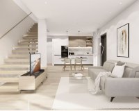 New build villas for sale in San Pedro del Pinatar, Murcia, Spain. ON1661