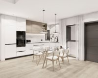 New build villas for sale in San Pedro del Pinatar, Murcia, Spain. ON1661