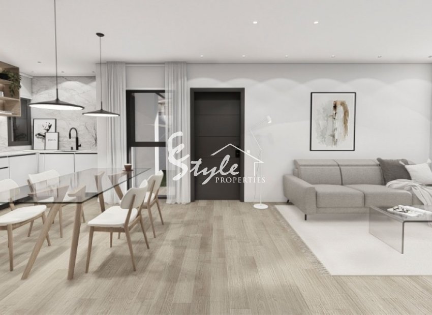 New build villas for sale in San Pedro del Pinatar, Murcia, Spain. ON1661