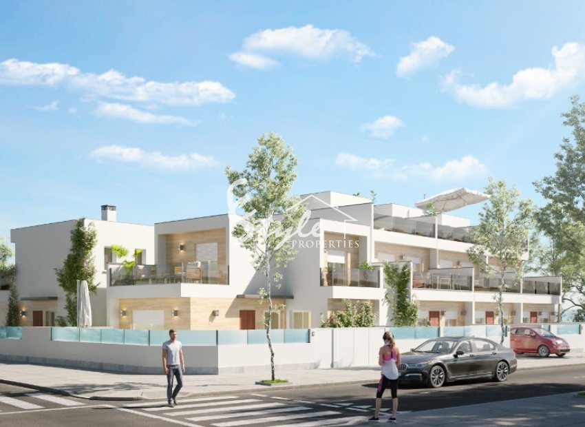 New build villas for sale in San Pedro del Pinatar, Murcia, Spain. ON1714