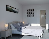 New build villas for sale in San Pedro del Pinatar, Murcia, Spain. ON1843