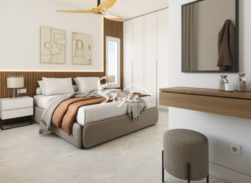 New build villas for sale in Santiago de Ribeira, Murcia, Spain.ON1652