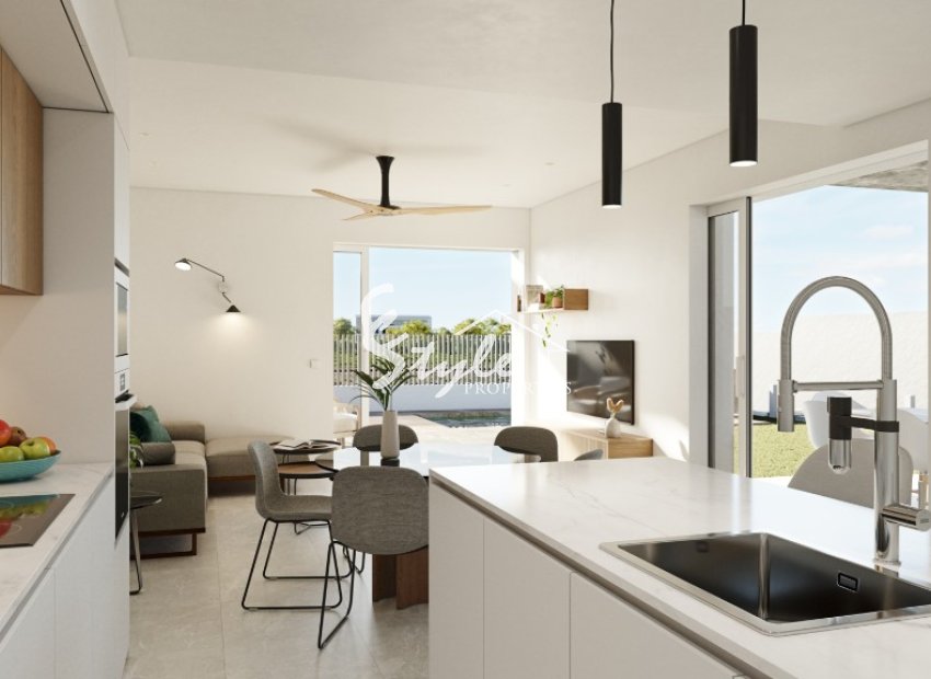 New build villas for sale in Santiago de Ribeira, Murcia, Spain.ON1652