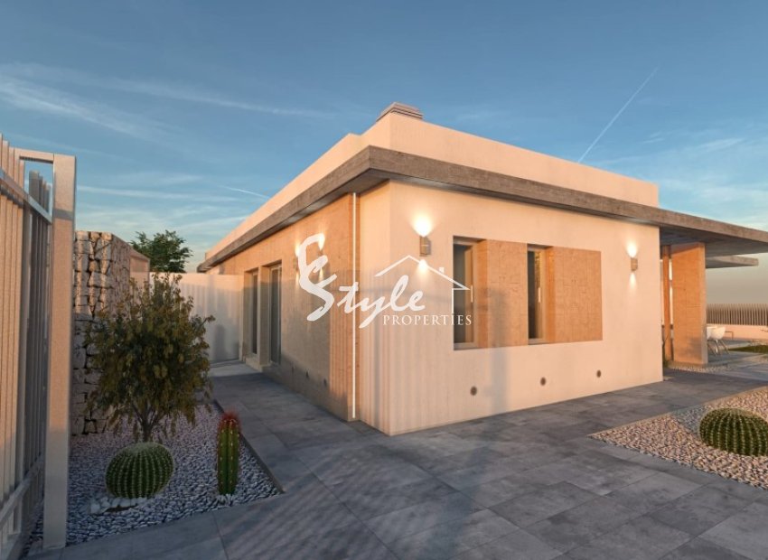 New build villas for sale in Santiago de Ribeira, Murcia, Spain.ON1652