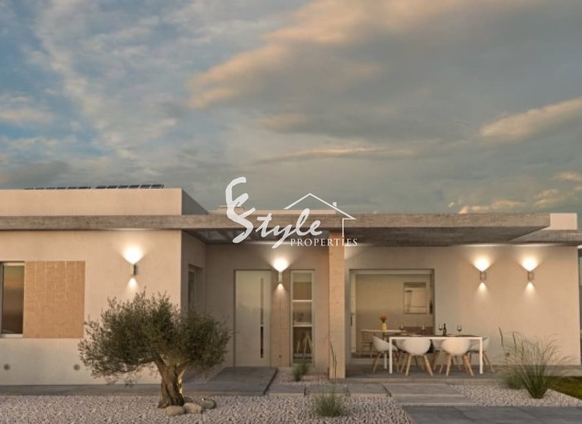New build villas for sale in Santiago de Ribeira, Murcia, Spain.ON1652