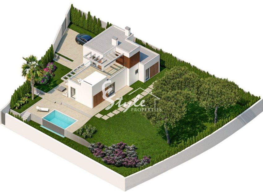 New build villas in Finestrat, Costa Blanca, Spain. ON1595