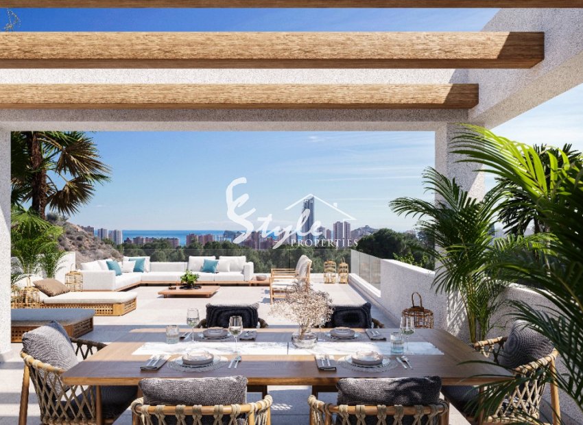 New build villas in Finestrat, Costa Blanca, Spain. ON1598