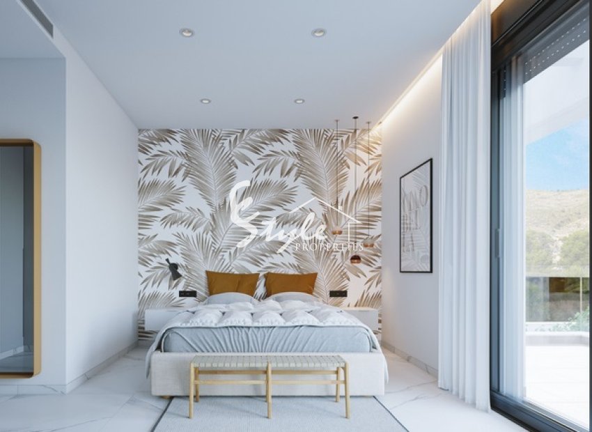 New build villas in Finestrat, Costa Blanca, Spain. ON1656