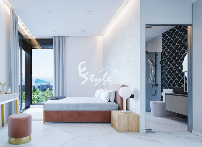 New build villas in Finestrat, Costa Blanca, Spain. ON1656