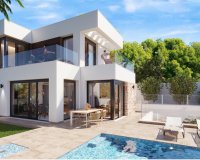 New build villas in Finestrat, Costa Blanca, Spain. ON1656