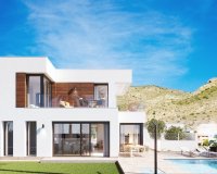 New build villas in Finestrat, Costa Blanca, Spain. ON1656