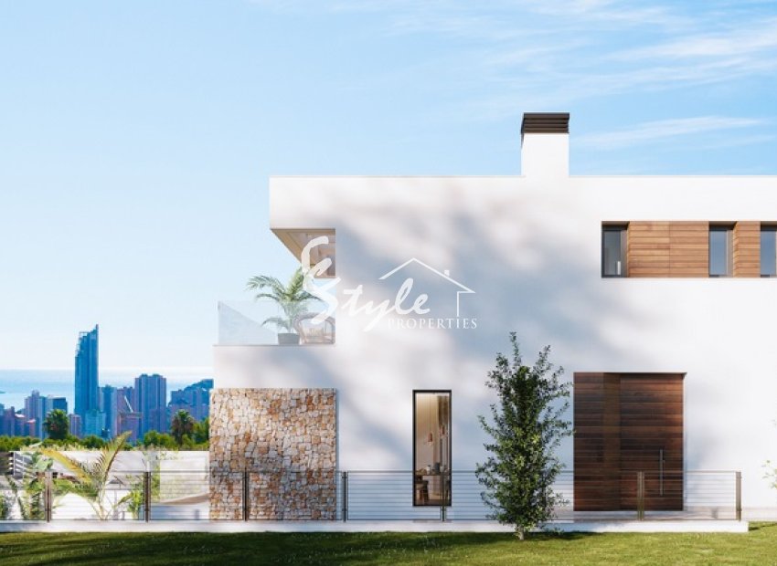 New build villas in Finestrat, Costa Blanca, Spain. ON1656