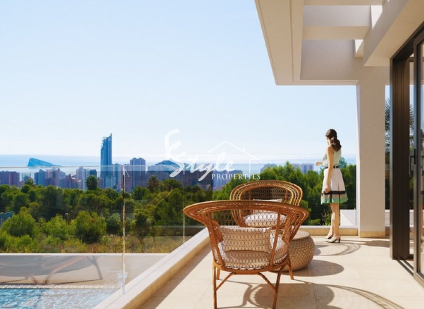 New build villas in Finestrat, Costa Blanca, Spain. ON1656