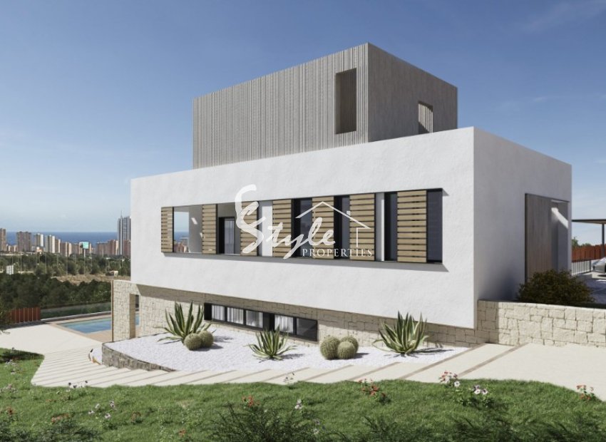 New build villas in Finestrat, Costa Blanca, Spain. ON1696
