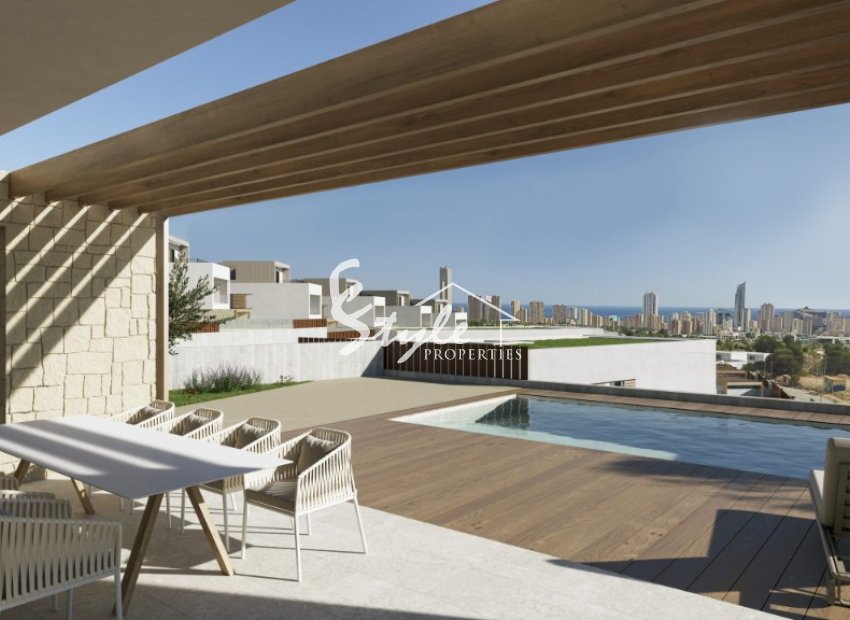 New build villas in Finestrat, Costa Blanca, Spain. ON1696