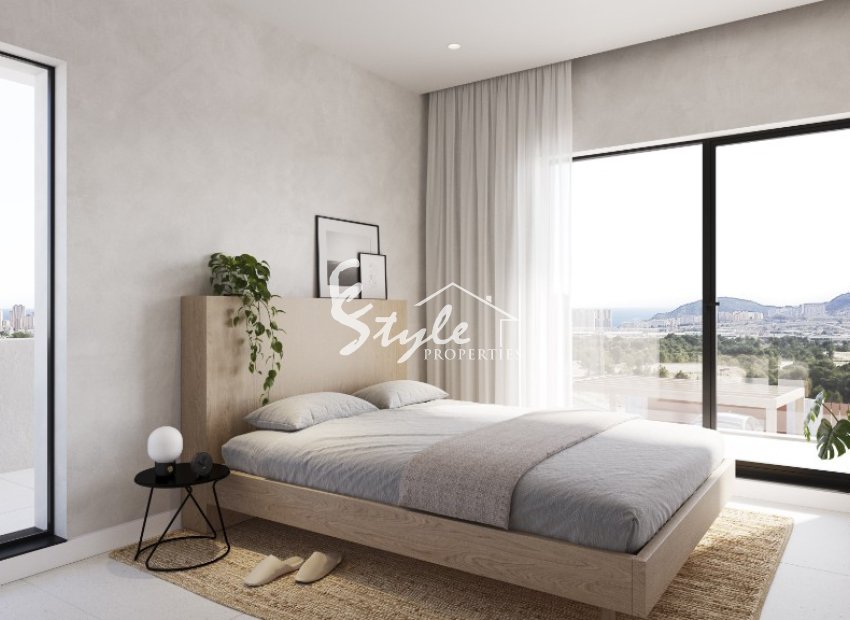 New build villas in Finestrat, Costa Blanca, Spain. ON1697