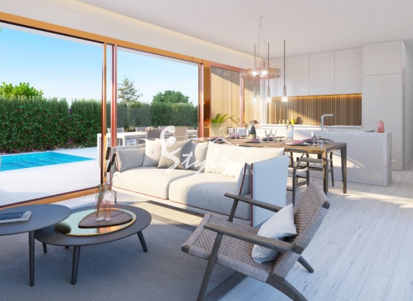 New build villas in Formentera del Segura, Costa Balnca, Spain. ON1511_3