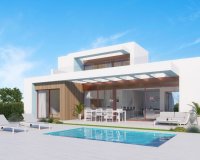 New build villas in Formentera del Segura, Costa Balnca, Spain. ON1511_3