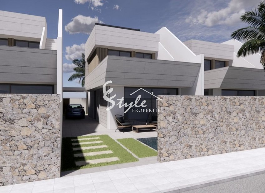 New build villas in Santiago de la Ribera, Murcia, Spain ON1584