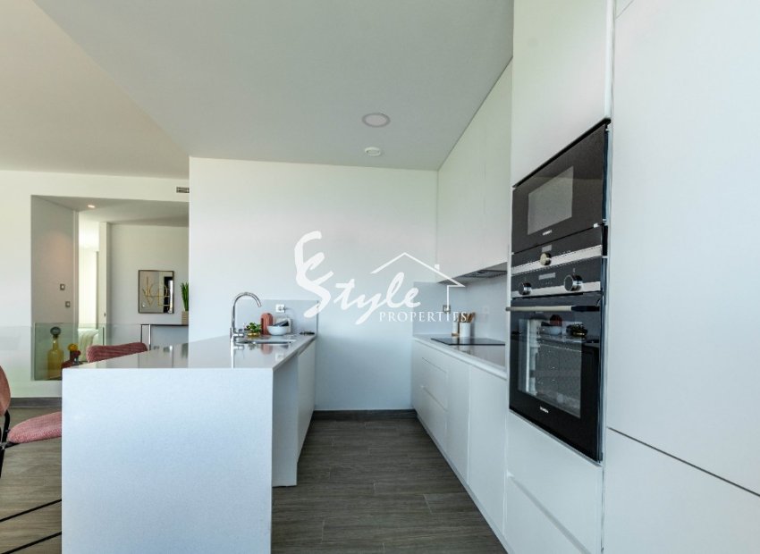 New build villas with the pool for sale in Benidorm, Costa Blanca, Spain.ON529