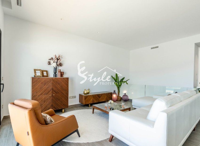 New build villas with the pool for sale in Benidorm, Costa Blanca, Spain.ON529