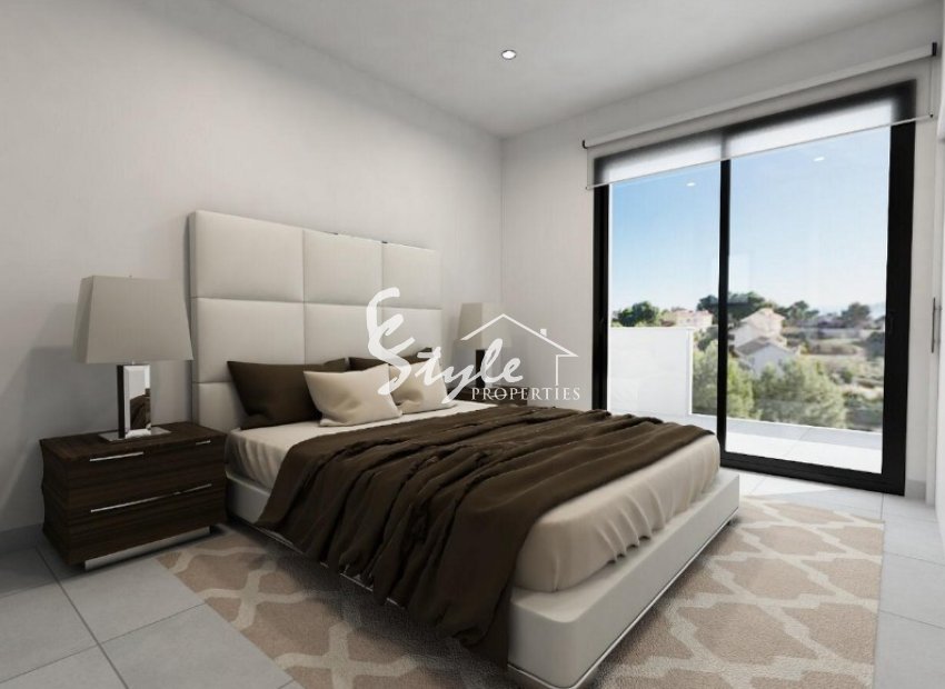 New build vllas in La Nucia, Costa Blanca North, Spain.ON1614