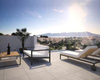 New build vllas in La Nucia, Costa Blanca North, Spain.ON1614