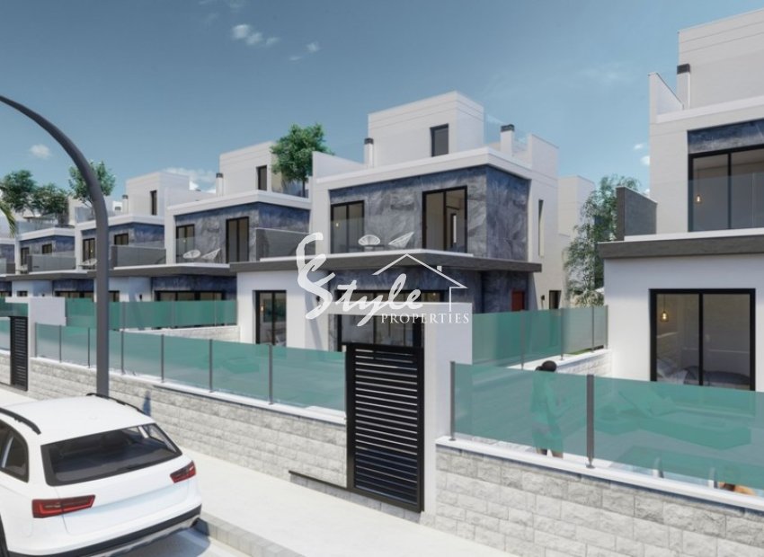 New built villas in Pilar de la Horadada, Costa Blanca.Spain.ON1771