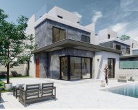 New built villas in Pilar de la Horadada, Costa Blanca.Spain.ON1771