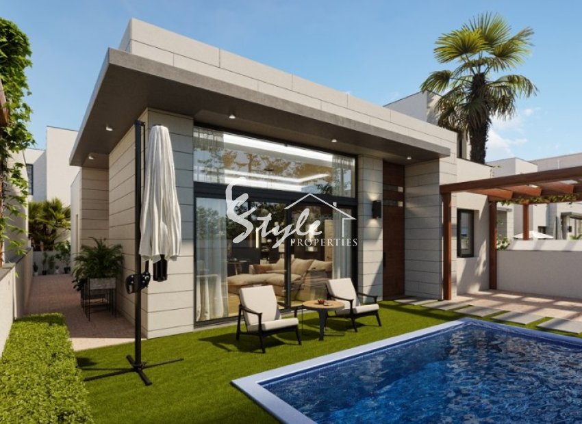 New built villas in Pilar de la Horadada, Costa Blanca.Spain.ON1825